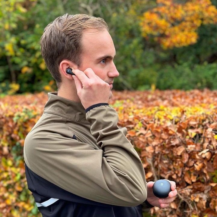Produktbild Miiego - MIIBUDS Play - draadloze oordopjes - In Ear - Sport - Werk - Ontspanning - Fitness - Hardlopen - m (ANC, 8 h, Kabellos)