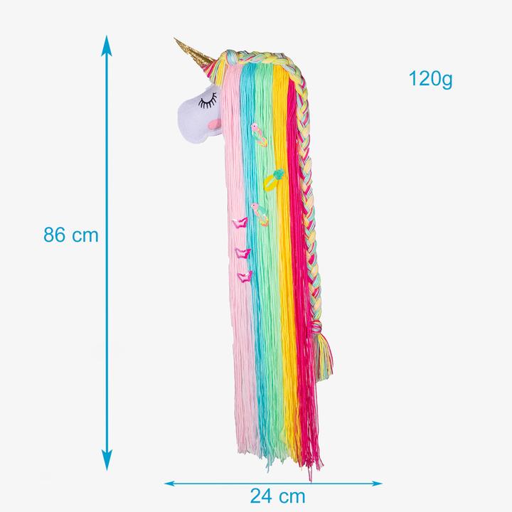 Image du produit Intirilife Tapis de rangement des pinces à cheveux licorne (1 pcs)