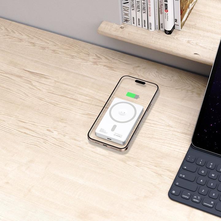 Immagine prodotto Tech-Protect Powerbank PB33 LifeMag MagSafe 5000mAH - silver (5000 mAh)