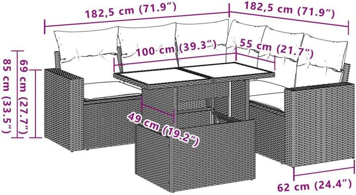 Produktbild vidaXL Garrett