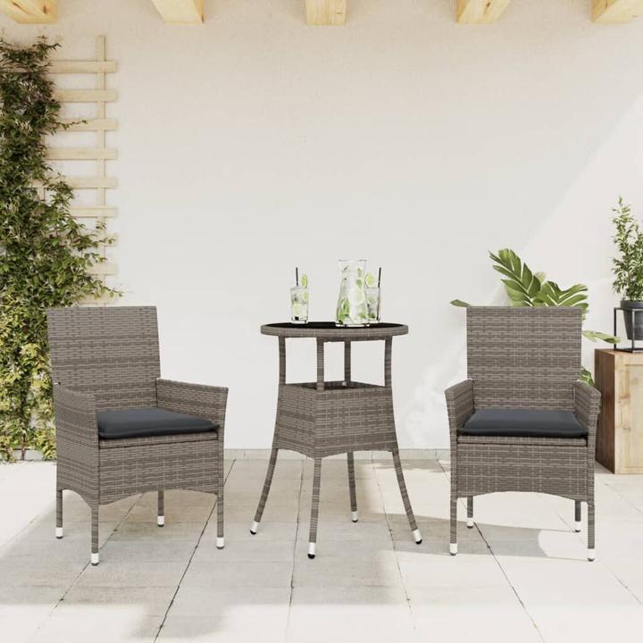Produktbild vidaXL Garten Essgruppe (60 x 60 x 75 cm)