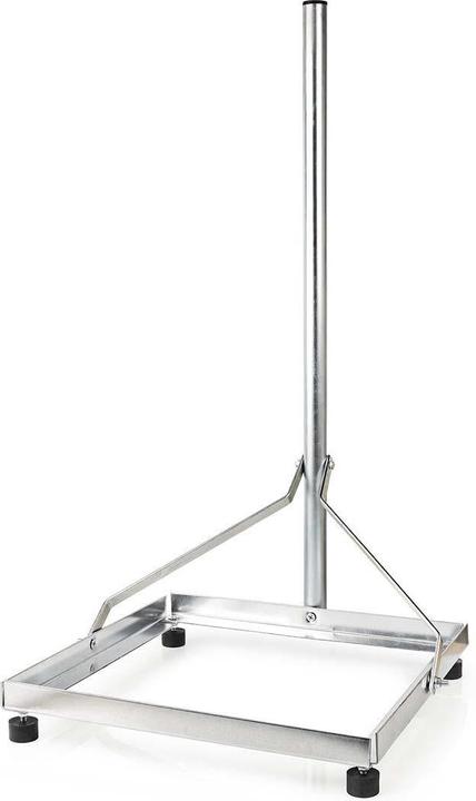 Produktbild Nedis Satelliten Balkon Ständer / Mastlänge: 1.00 m / Maximale Schüsselgrösse: 90.0 cm / Bodenplatte (Spiegel + Antennen Montage)