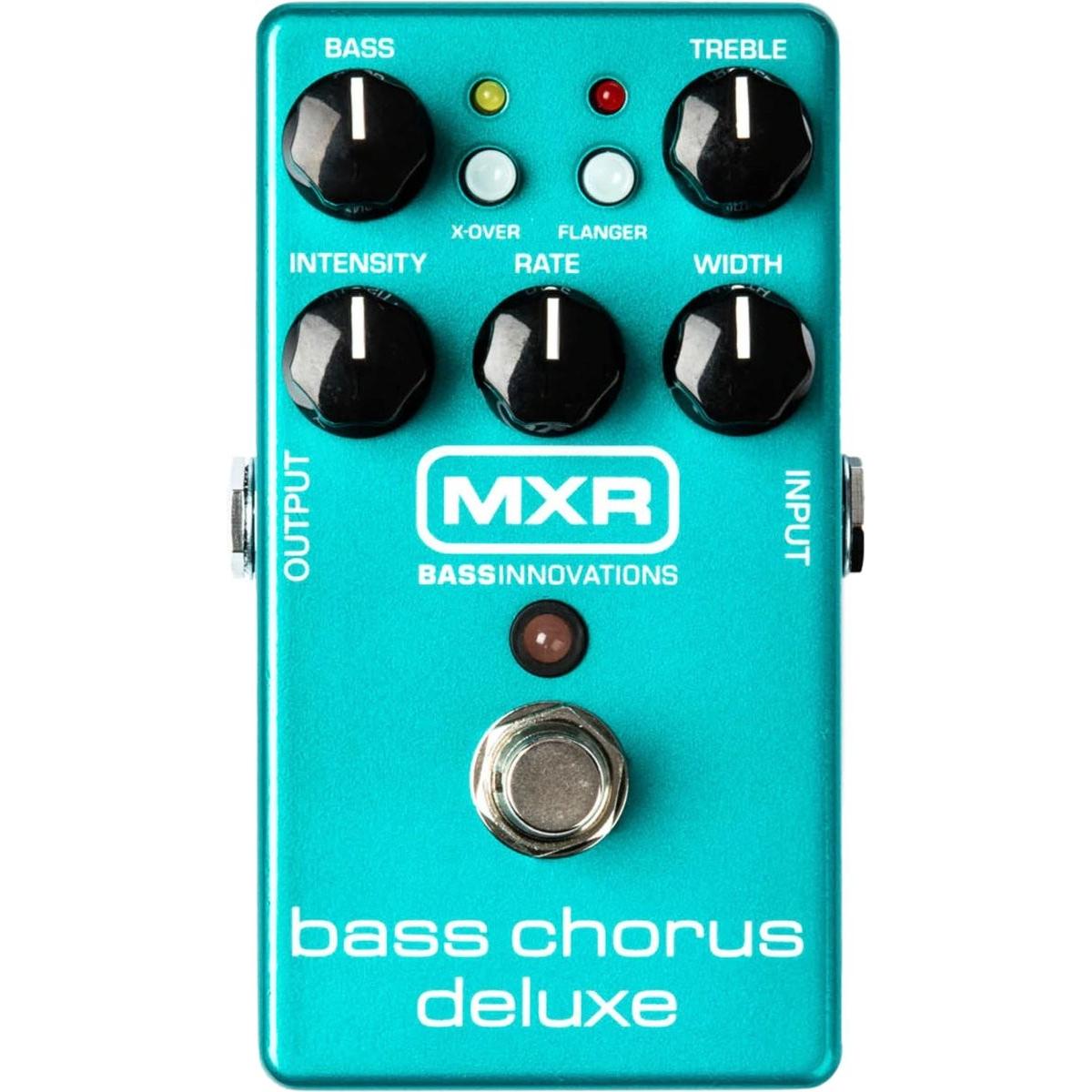 Mxr M83 Bass Chorus Deluxe, l'effetto basgitaar, Pedale effetto, Argento