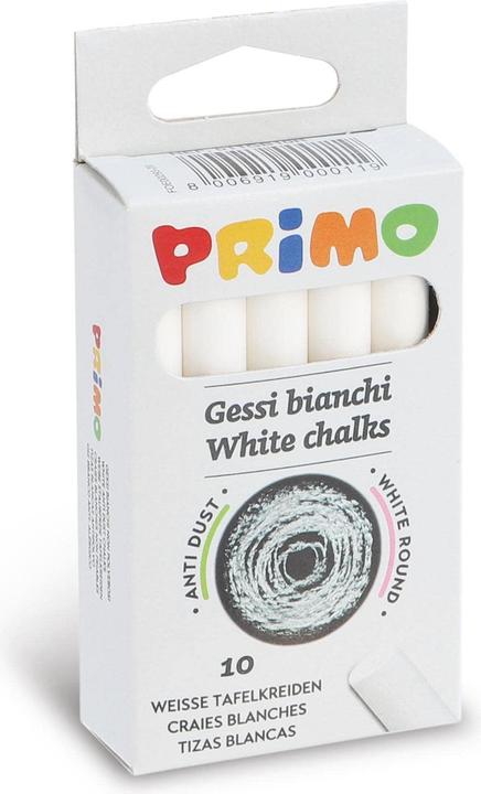 Immagine prodotto Primo Gessetti senza polvere (Bianco, 10 x)