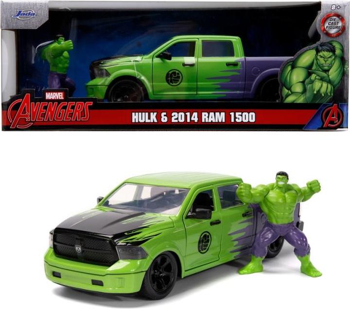 Image du produit Jada Marvel Hulk 2014 Ram 1500 1:24