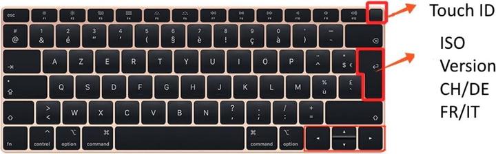 Actual product image Screenguard Keyboard Protector for Apple MacBook Air 13" Retina (2018-2020) A1932 ISO Format