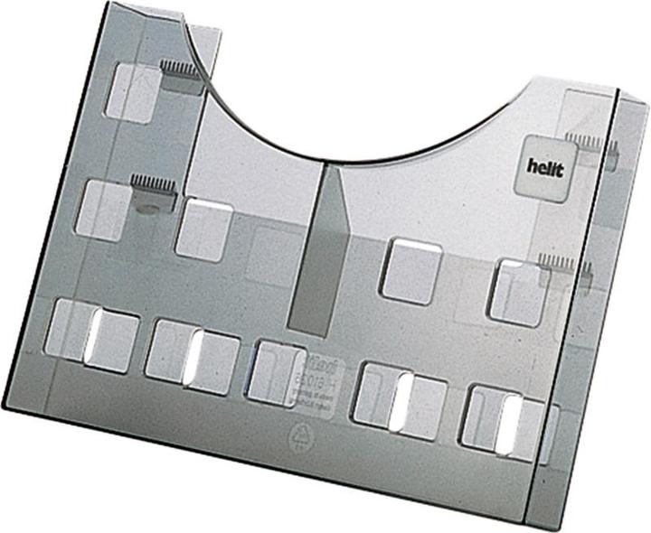 Image du produit Helit Porte-brochures la grille 23,9 x 16,8 x 4,7 cm (L x H x P) DIN A5 2 x DIN A6 incl. deux (A6, A5)