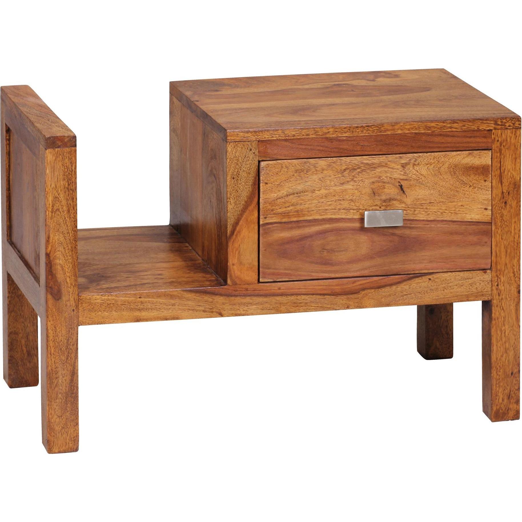 FineBuy, Nachttisch, Nachttisch (60 x 40 x 30 cm)