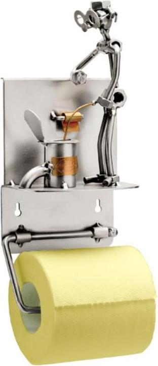 Actual product image Hinz & Kunst 0102WC - Toilet Paper Holder "Peeing"