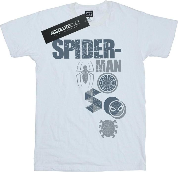 Produktbild SpiderMan Badges TShirt (L)