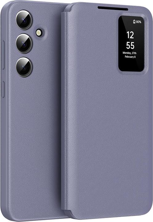 Produktbild Techsuit - SmartView Series - Samsung Galaxy S25 - Purple (Samsung Galaxy S25)