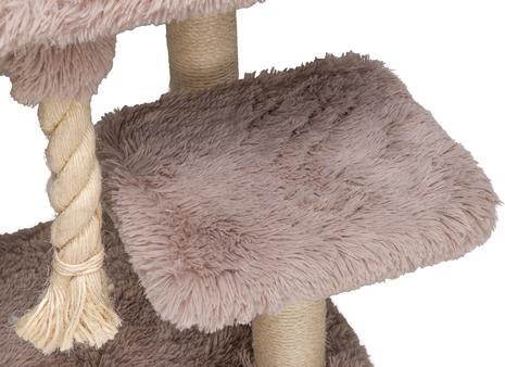 Produktbild Beeztees Kratzbaum Duco (126 cm, Taupe)