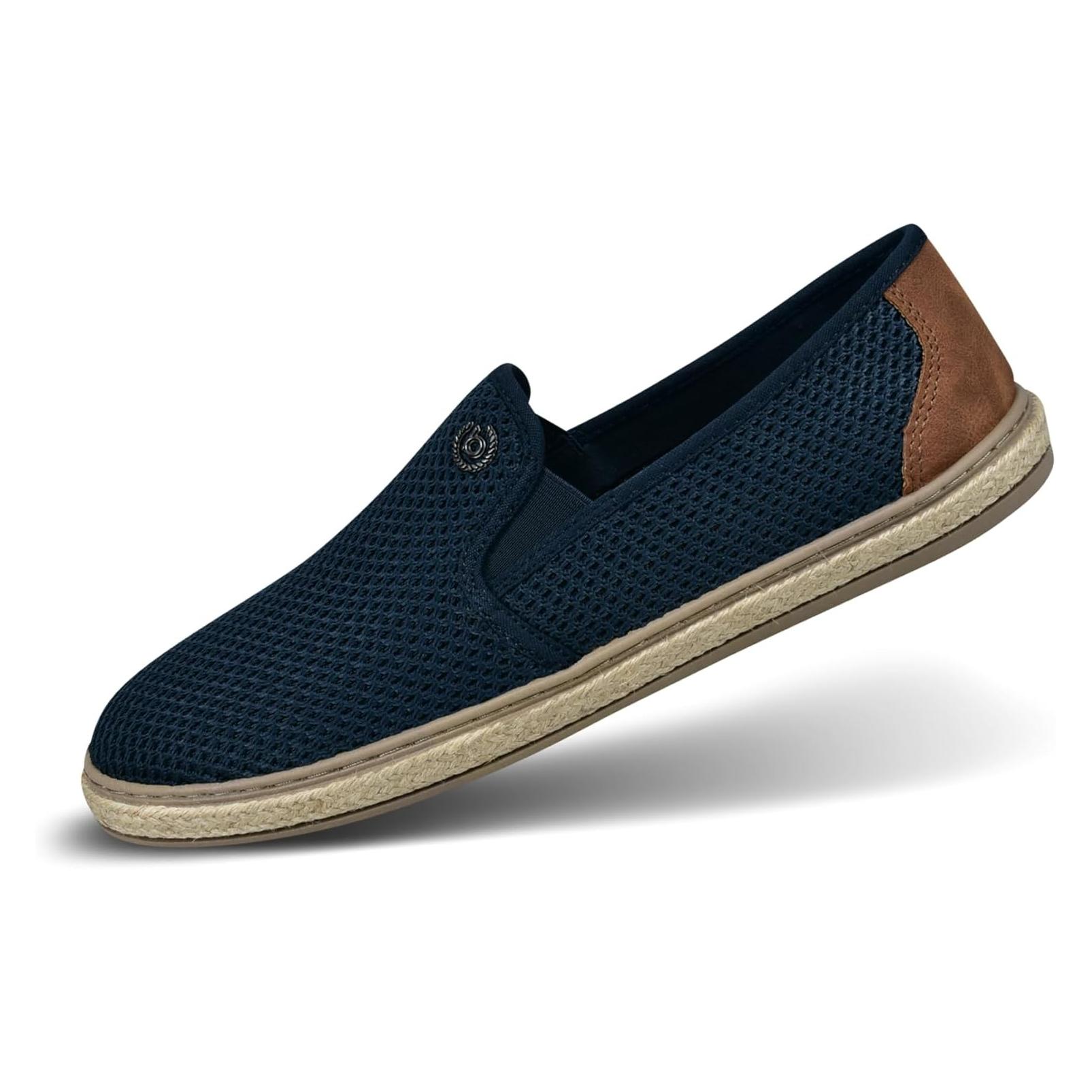 Bugatti, Mannen, Espadrilles, Espadrilles Für Herren, Blauw, (44)