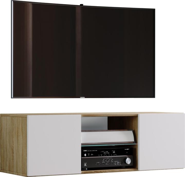 VCM Houten TV-Muur Lowboard TV Kabinet Jusa