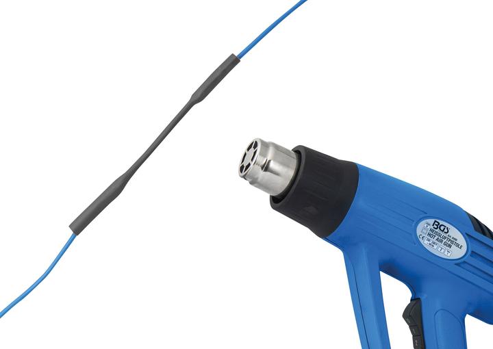 Image du produit BGS Boîte de gaines thermorétractables noires Ø 8 mm 5 m (1 x)