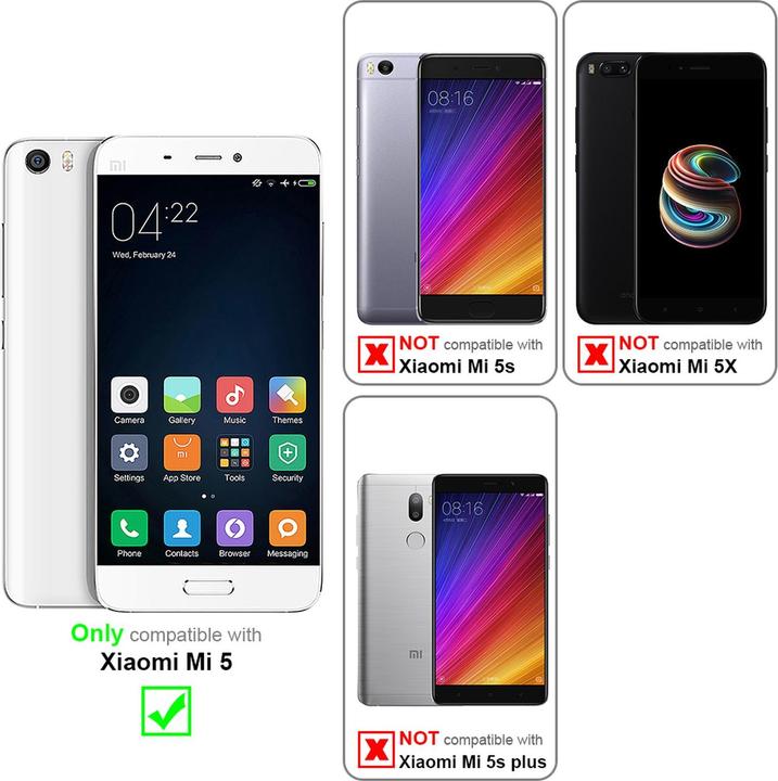 Produktbild Cadorabo Book Invisible Magnet Cover (Xiaomi Mi 5)