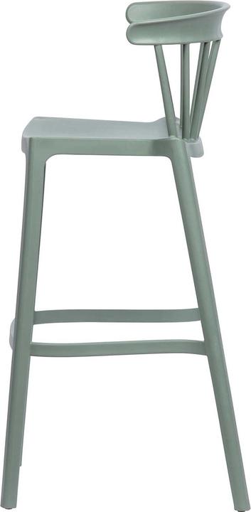 Produktbild Woood Barhocker Bliss aus Kunststoff Grün