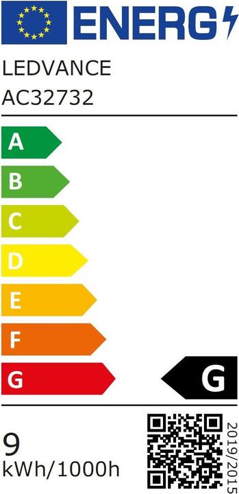 Energie-Label Osram Led Superstar Par16 (GU10, 80 W, 550 lm, 1 x, G)