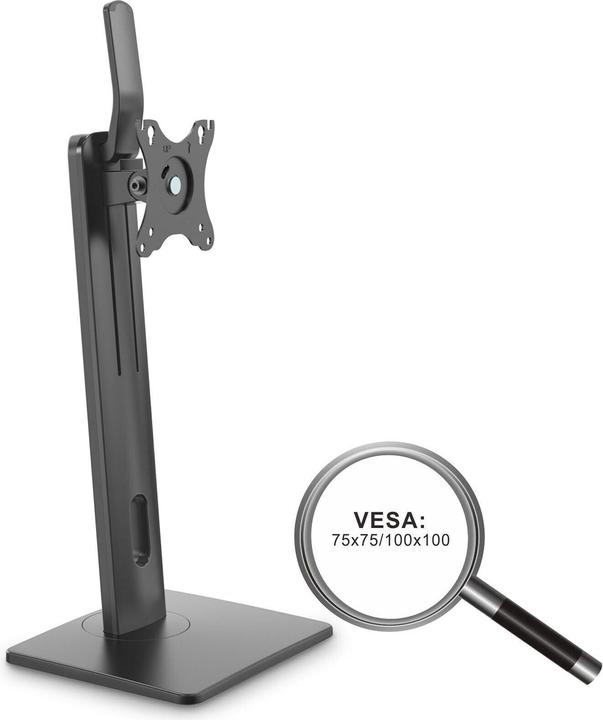 Actual product image Purelink PureMounts® Monitor mount, VESA 75x75/100x100, black (Table, 32", 7 kg)