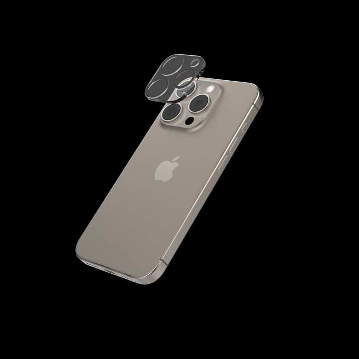 Produktbild Zagg InvisibleShield iPhone 15 Pro / Pro Max Camera Lens Protection Glass Elite (1 Stück, Apple iPhone 15 Pro)