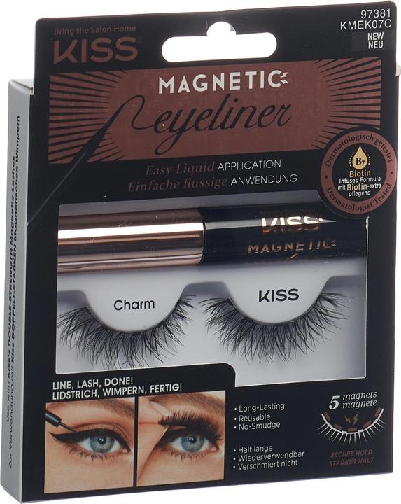 Produktbild KISS Magnetic Eyeliner & Lash Kit (Künstliche Wimpern)