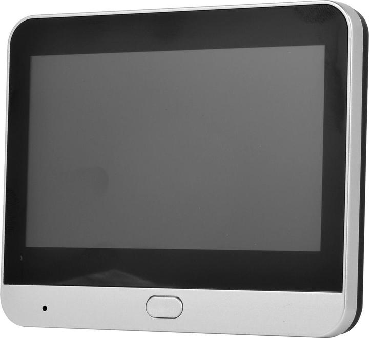 Actual product image Technaxx WLAN Türspion mit Kamera, 3MP Video, 4,3 Zoll LCD Display, Klingel, Nachtsicht, Bewegungsmelder (Digital)