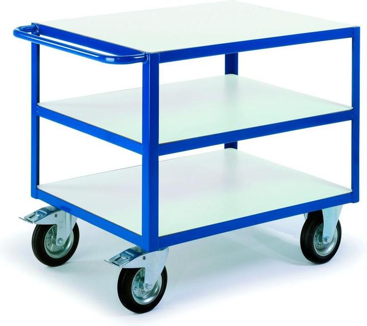 Actual product image Rollcart ESD table trolley with 3 shelves (500 kg)