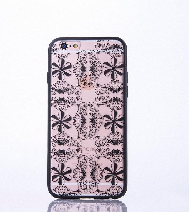 Produktbild König Design Apple iPhone SE 2022 Handyhülle Mandala Case Cover Schutzhülle Bumper Schwarz