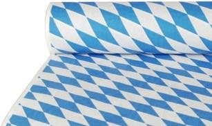 Produktbild Papstar Papiertischtuchit Damastprägung "Bayrisch Blau" (100 x 5000 cm)