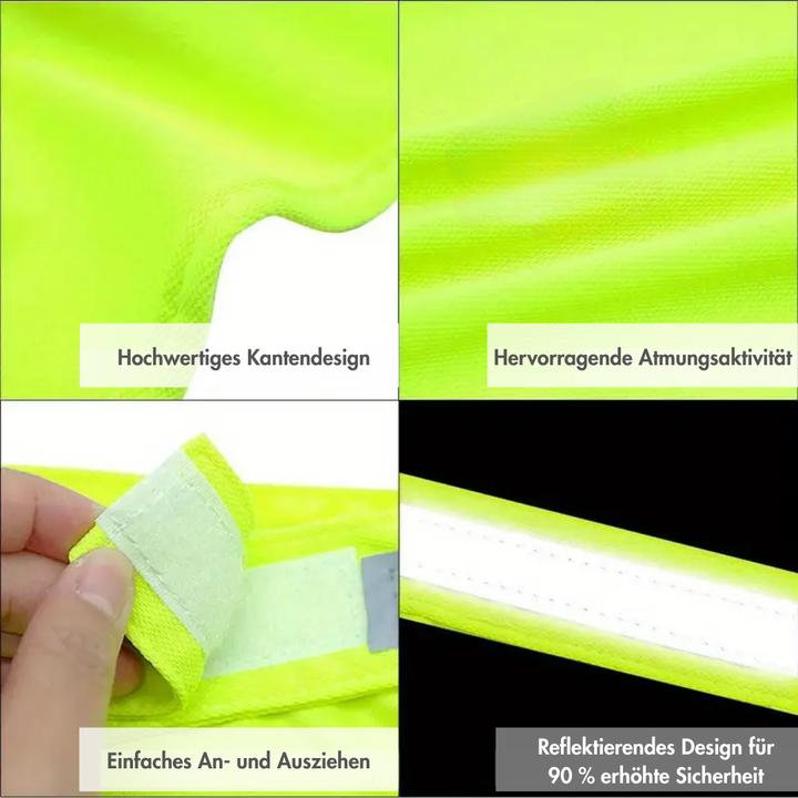 Actual product image Suba High-Visibility Safety Vest for Dogs – Size L (L, Dog vest)