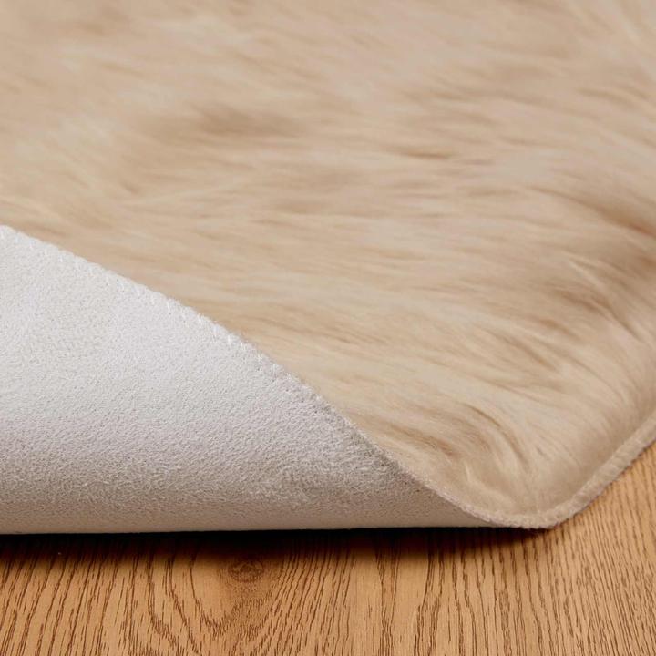 Produktbild vidaXL Kunstschaffell Teppich (160 cm)