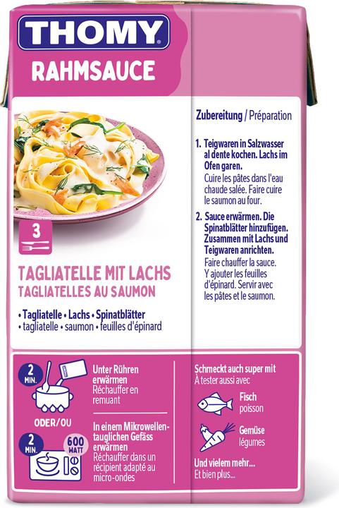 Produktbild THOMY Rahmsauce (256 g)