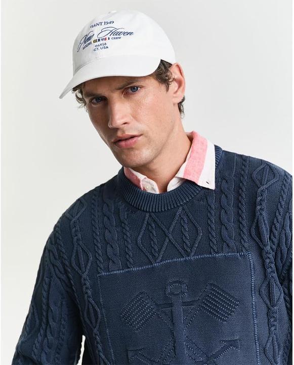 Image du produit GANT CABLE C-NECK, evening blue, XXL (XXL)