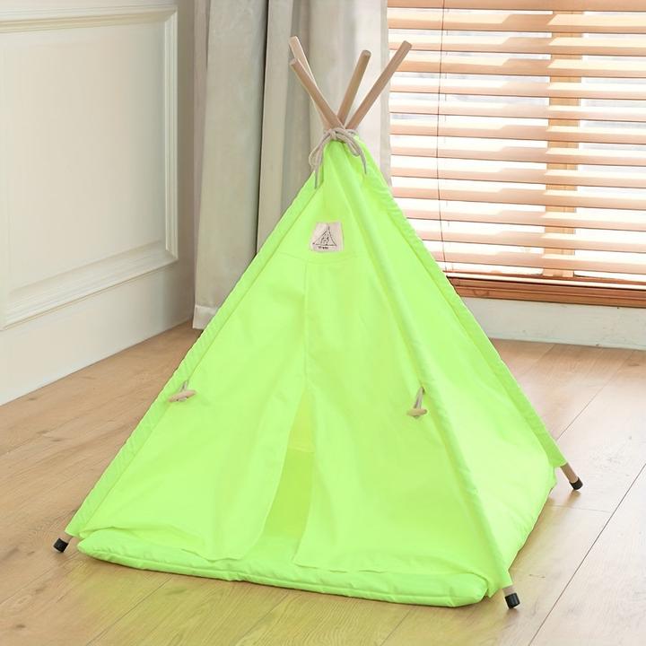 Produktbild Alopini Wasserdichtes Tipi-Zelt für Haustiere - Modernes Design, abnehmbar und warm für kleine bis (Hund)
