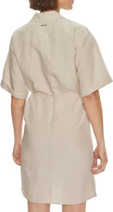 Image du produit Calvin Klein Hemdkleid aus Leinenmischung (36)