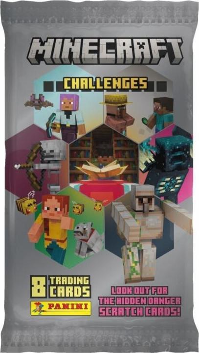 Produktbild Panini Minecraft - Challenges Trading Cards Flow Packs Display (18) (Englisch, Booster Display)