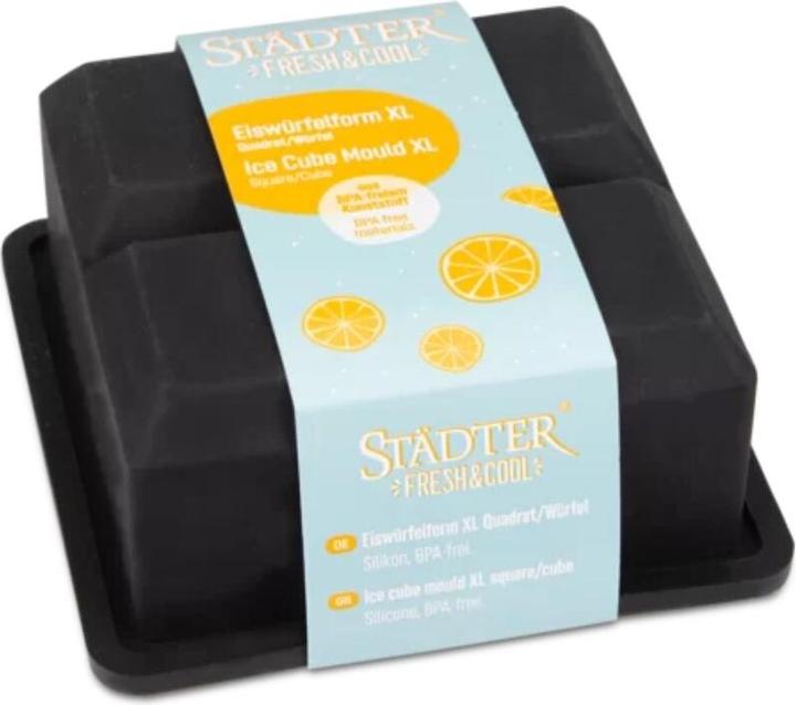 Image du produit Städter Bac à glaçons XL carré/cube
