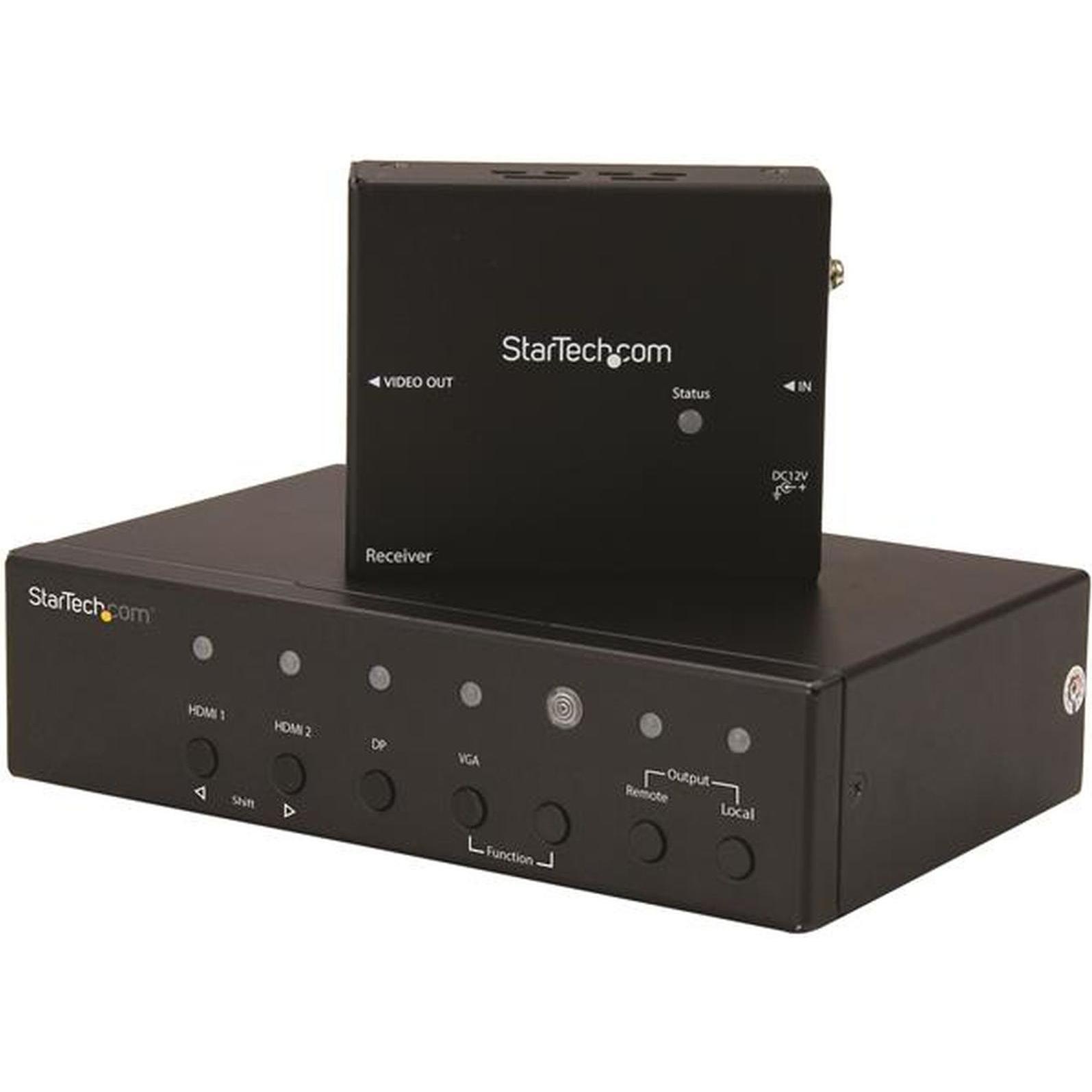 StarTech Estensore multi-ingresso, Switch KVM, Nero
