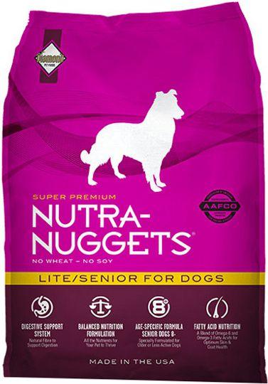 Nutra-Nuggets Lite Senior dry dog food with chicken for older and overweight dogs, 15 kg (Senior, 1 pcs., 15000 g)