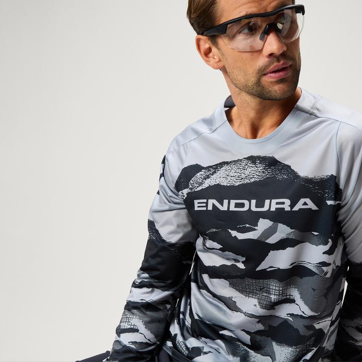 Image du produit Endura Mountain Camo Ltd L/S Tee Bk (L)