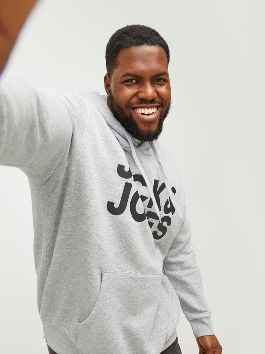 Produktbild Jack & Jones Basic Logo Plus Size Hoodie (XXL)