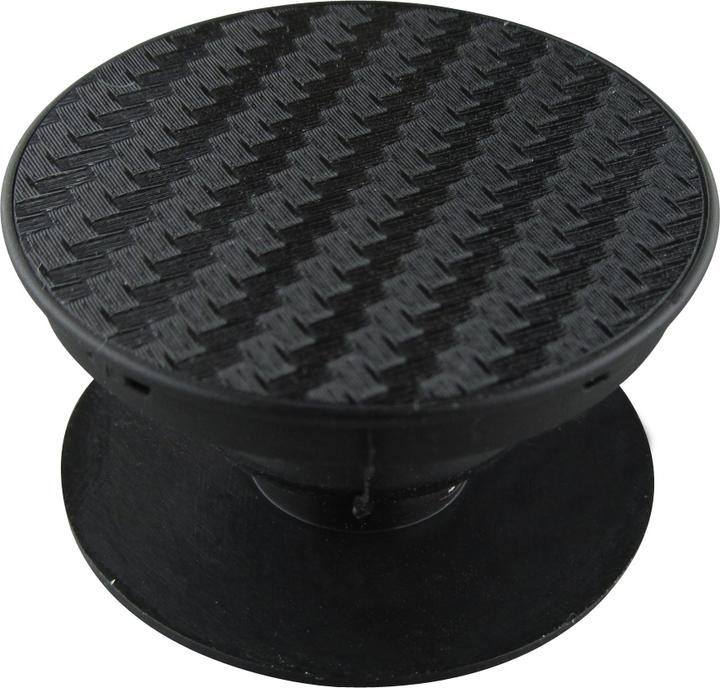 Immagine prodotto PhoneLook Pop Socket Carbone Supporto intercambiabile per dita e una mano per smartphone / tablet Carbonio