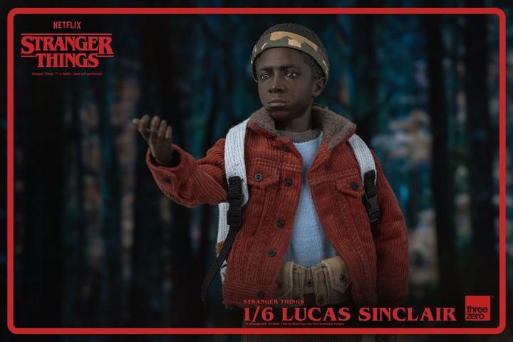 Image du produit ThreeZero Stranger Things figurine 1/6 Lucas Sinclair 23 cm