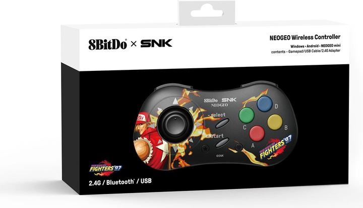 Actual product image 8bitdo NEOGEO Wireless Pad Terry Bogard (Android, Windows)