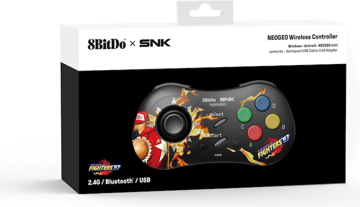 Produktbild 8bitdo NEOGEO Wireless Pad Terry Bogard (Android, Windows)