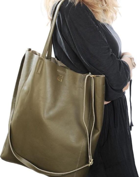 Produktbild Prima Ballerina Kate - Tote Bag Nappa Oliva