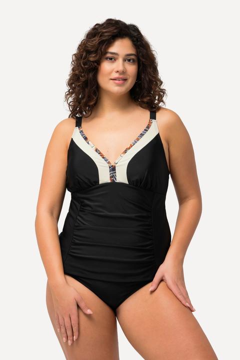 Actual product image Ulla Popken Colorblock Tankini Set (60 H)