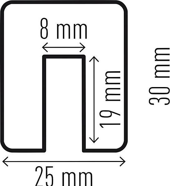 Image du produit Durable Profilé de protection d'arête E8R /noir autobloquant
