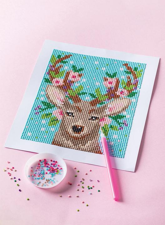 Actual product image Janod Diamond painting deer