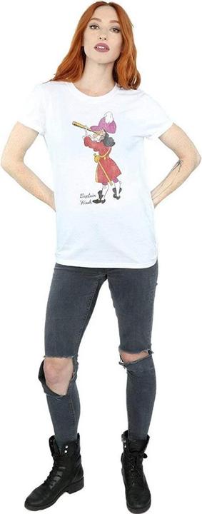Immagine prodotto Disney Maglietta classica da donna/ragazzo in cotone Captain Hook (XL)